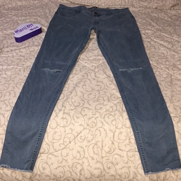✅Hollister Teal Super Skinny Jeans - Picture 2 of 7